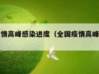 全国疫情高峰感染进度（全国疫情高峰期数据）